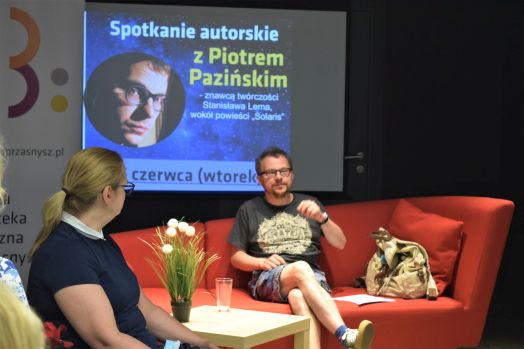 Spotkanie autorskie z Piotrem Pazińskim
