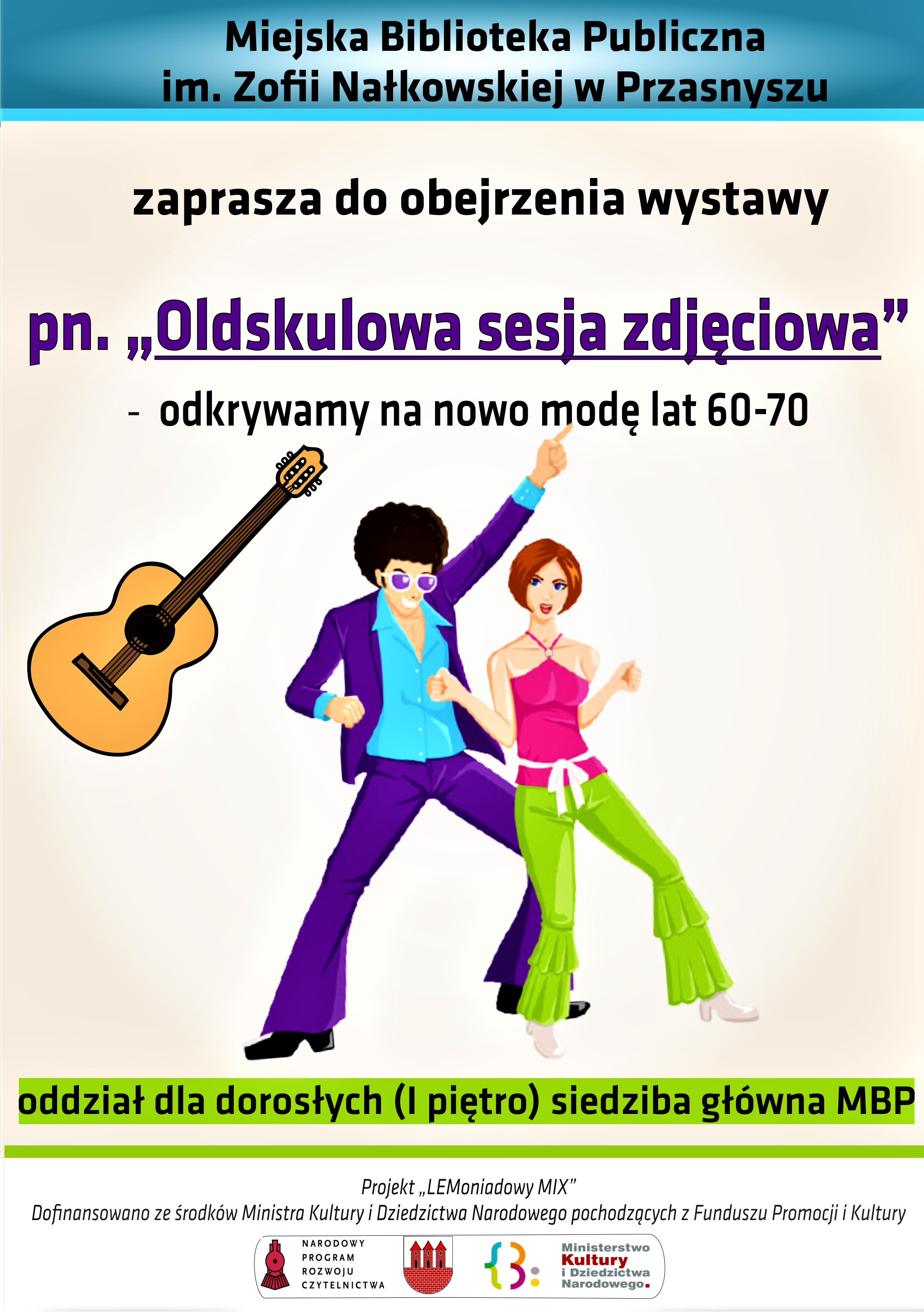 plakat oldskulowa sesja